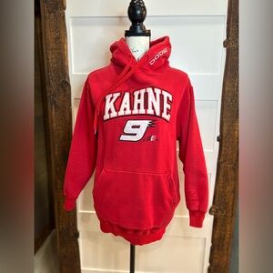 Chase Authentics Red Kahne Hoodie NASCAR Graphic Pullover Size S
